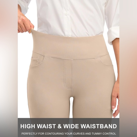 Rammus Women’s High Waist Dress Pants w/ Pockets Business Casual Stretchy XL NWT - Picture 3 of 10